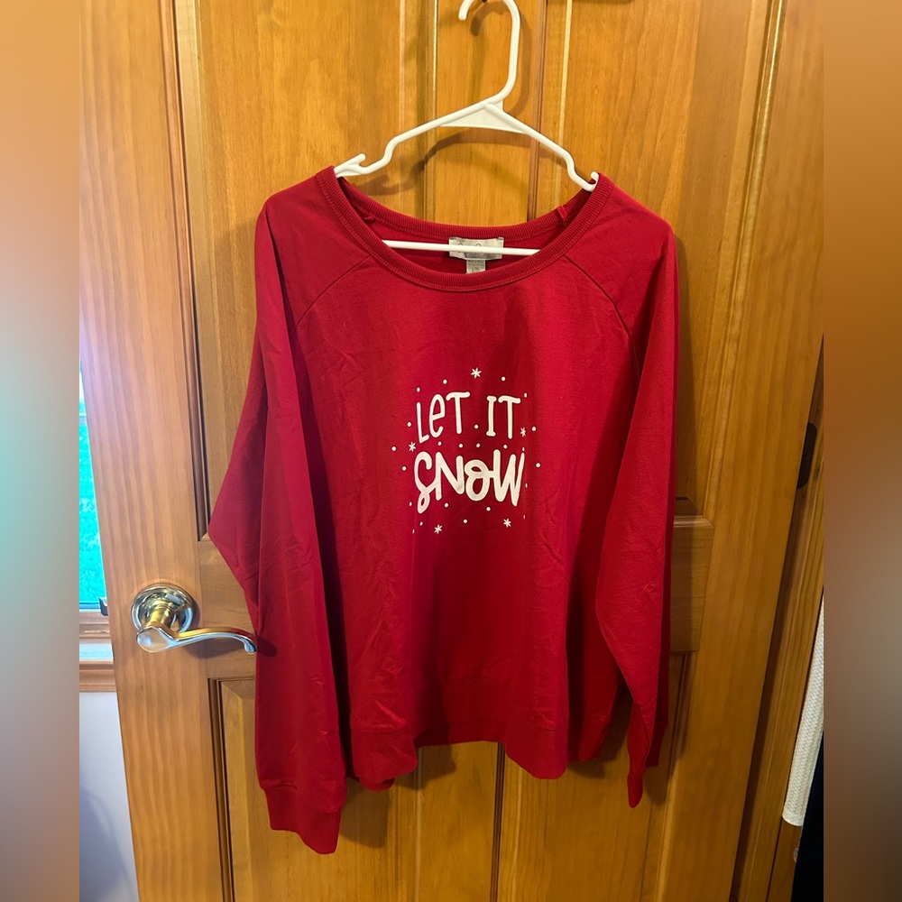 Charlie Paige Let It Snow Sweat Shirt